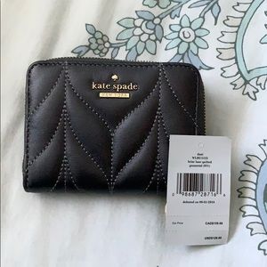 kate spade card wallet with keychain NWT